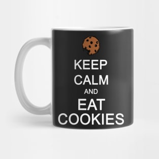 Keep Calm and Eat Cookies Mug